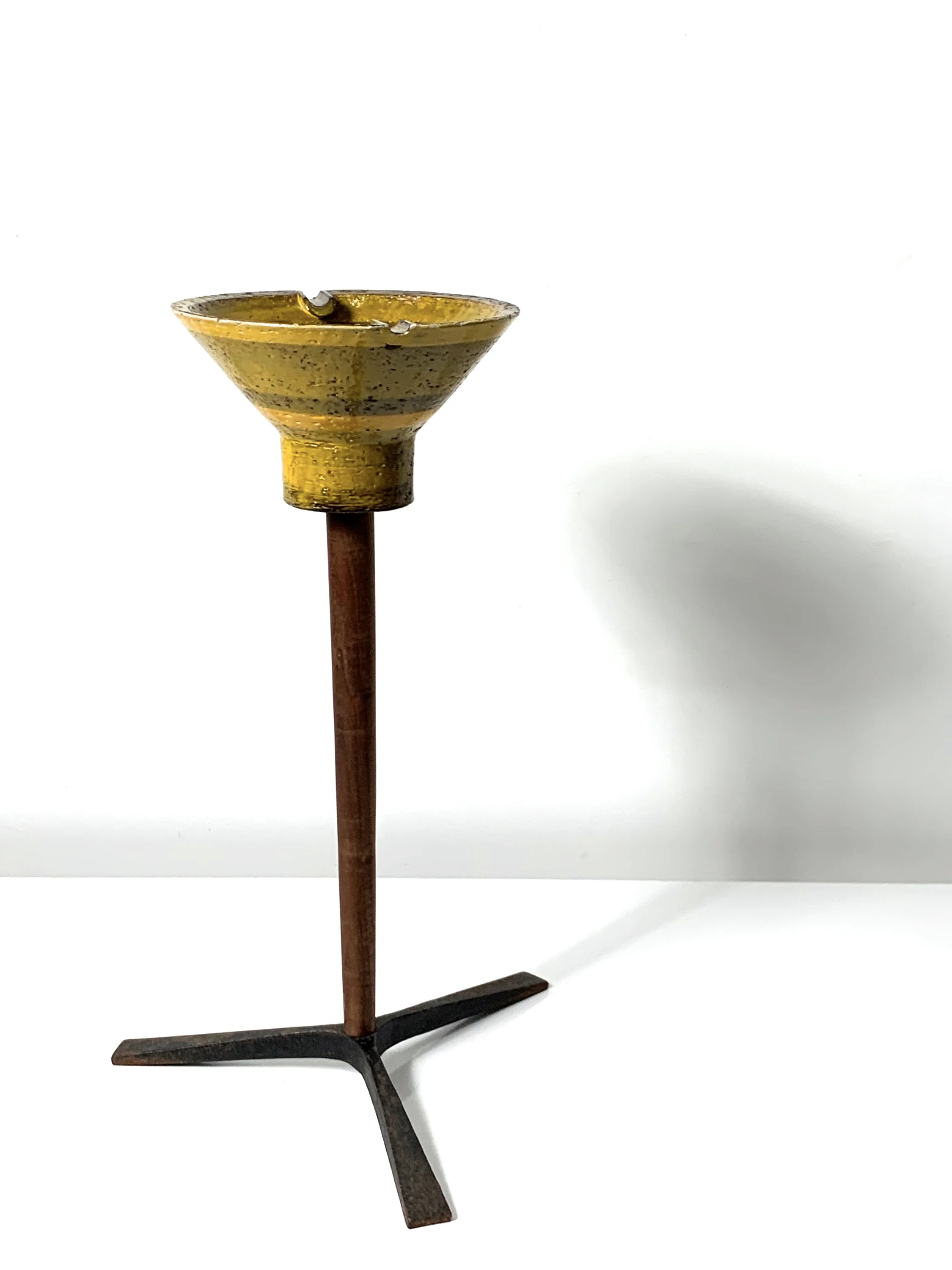 Rare Aldo Londi Bitossi Ashtray on Tripod Stand circa 1960s — The